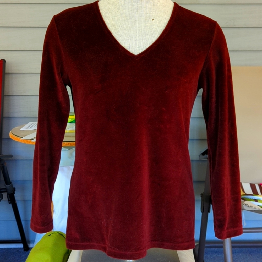TWEEDS velour shirt